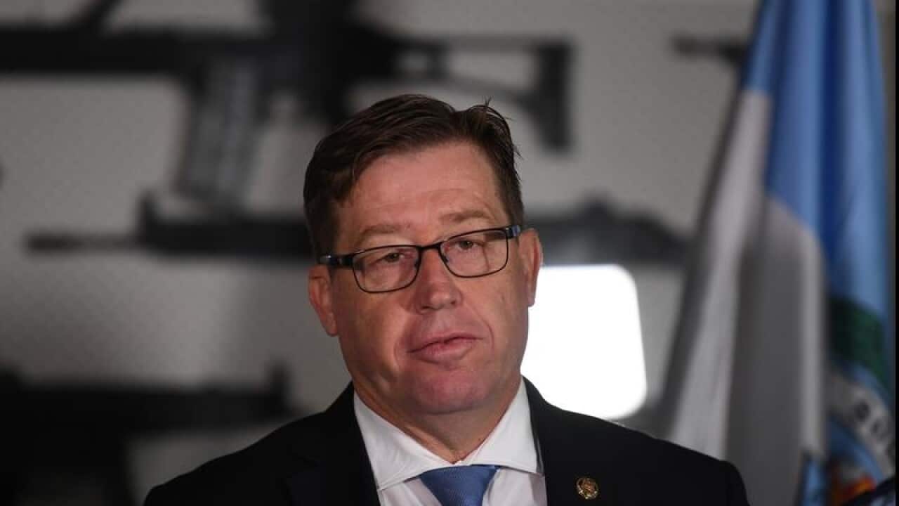 NSW Police Minister Troy Grant.
