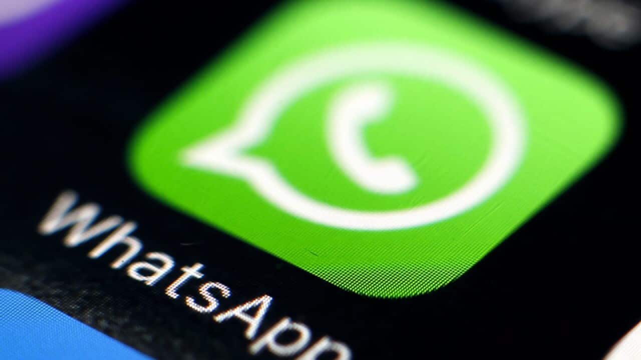 The WhatsApp application