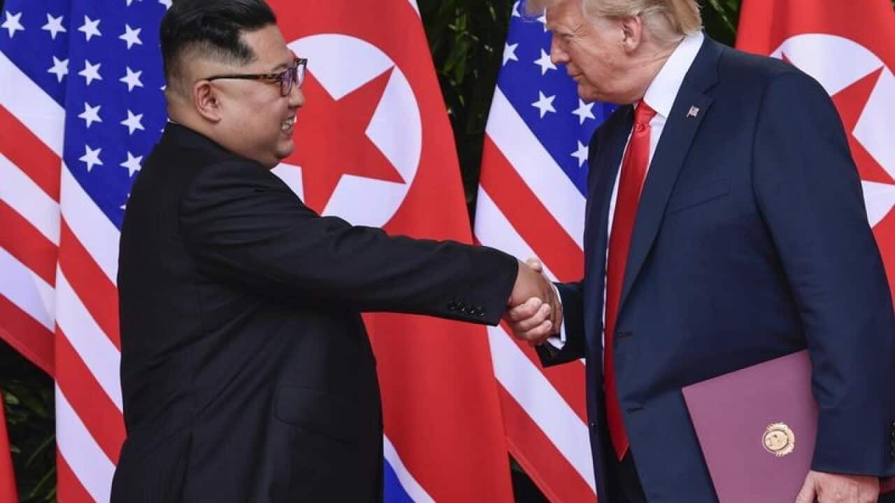 Kim Jong Un and Donald Trump