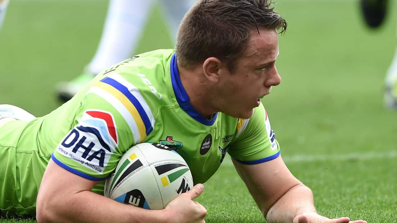 Raiders player Sam Williams.