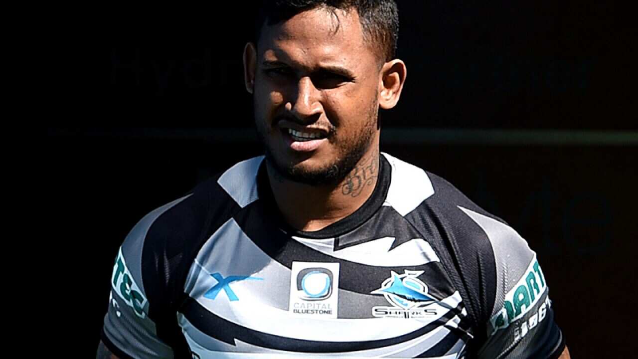 Cronulla Sharks player Ben Barba