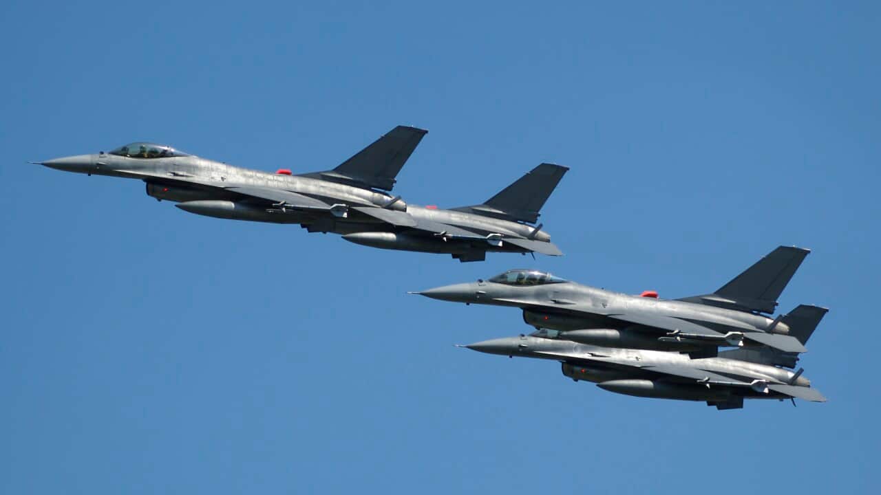 Fighters in formation - 2