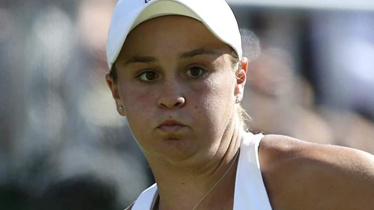 Australian tennis player Ashleigh Barty