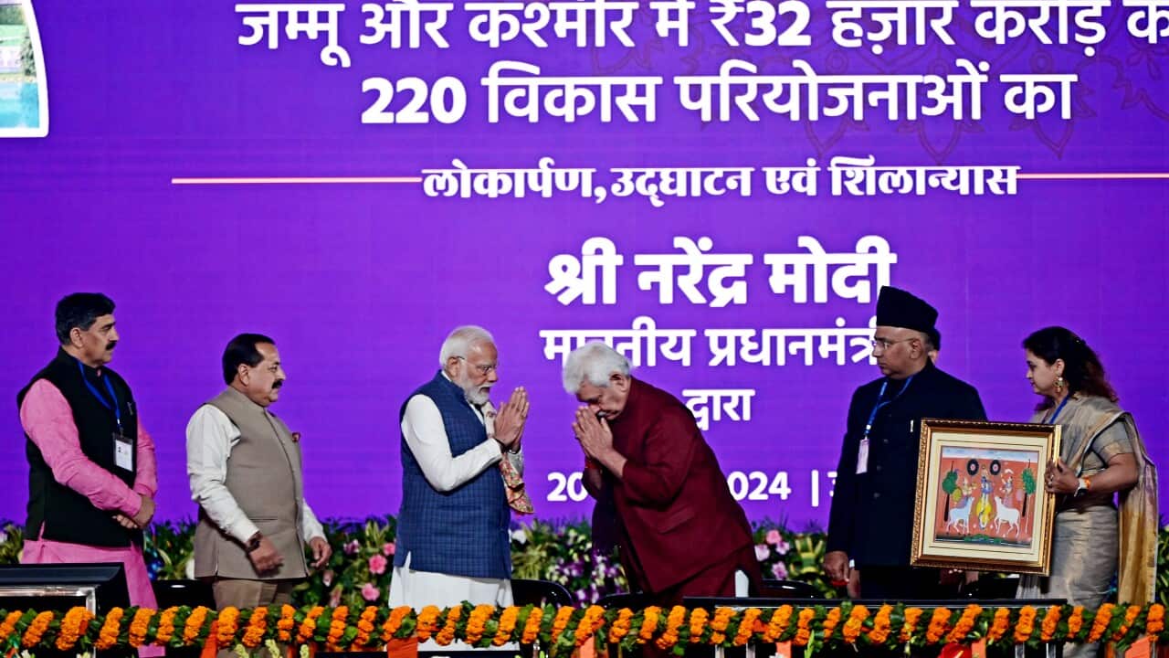 India: Prime Minister Narendra Modi Address Public Rally In Jammu