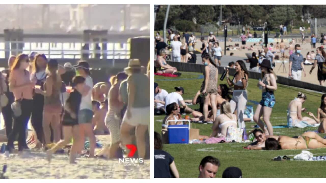 St Kilda beach 