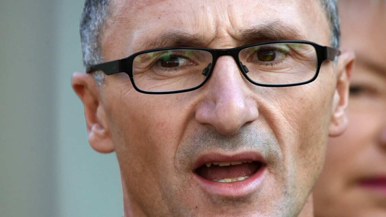 Federal Greens leader Senator Richard Di Natale
