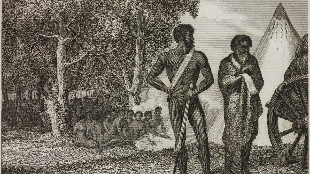 Natives camp, Australia