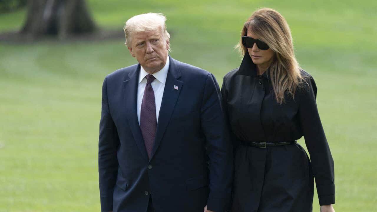 Donald Trump na mkewe Melania Trump