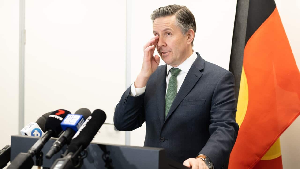 The Minister for Health and Aged Care Mark Butler provides a COVID-19 vaccine update Adelaide, Thursday, July 7, 2022