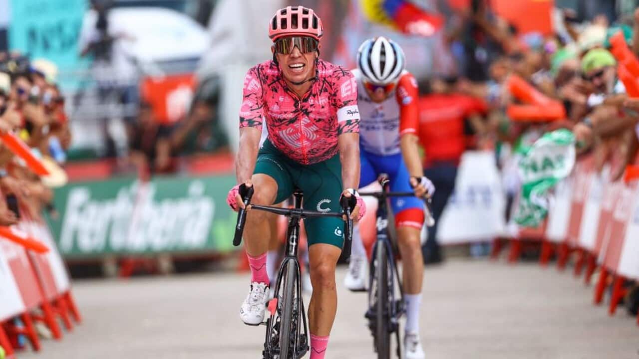 Rigoberto Uran (EF Education-EasyPost) crosses the line at La Vuelta.jpg