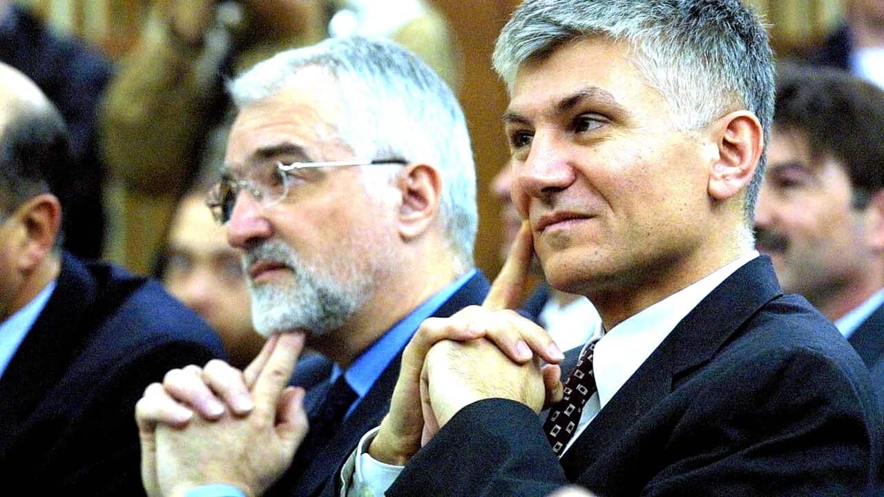 SERBIA - PARLIAMENT SESSION DJINDJIC