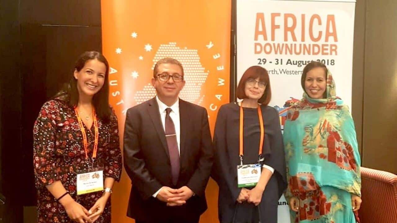 OCP delegation and M Ambassador of Morocco