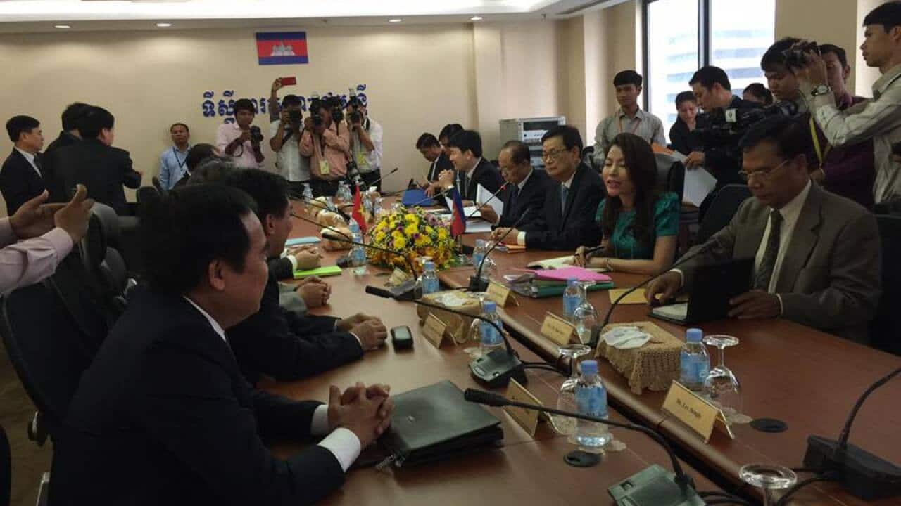 Cambodia-Vietnam border meeting on 29-30-aug-16