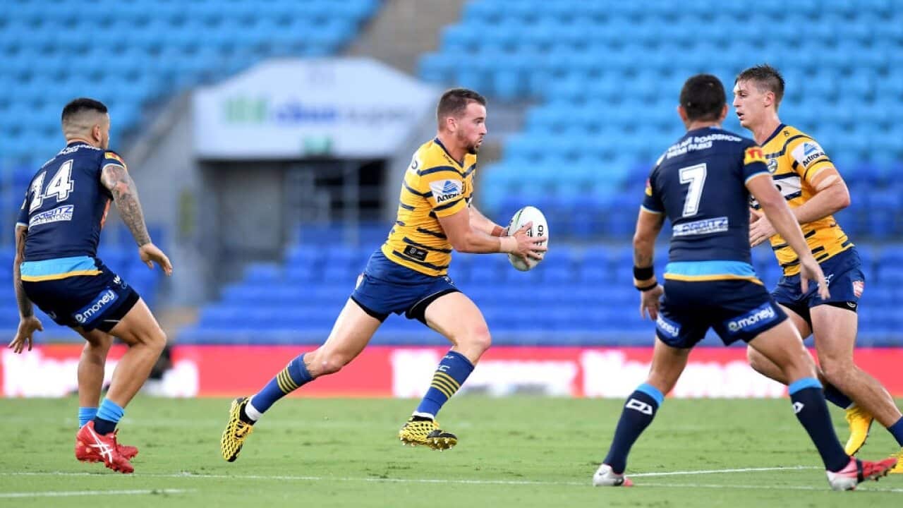 NRL Rd 2 - Titans v Eels