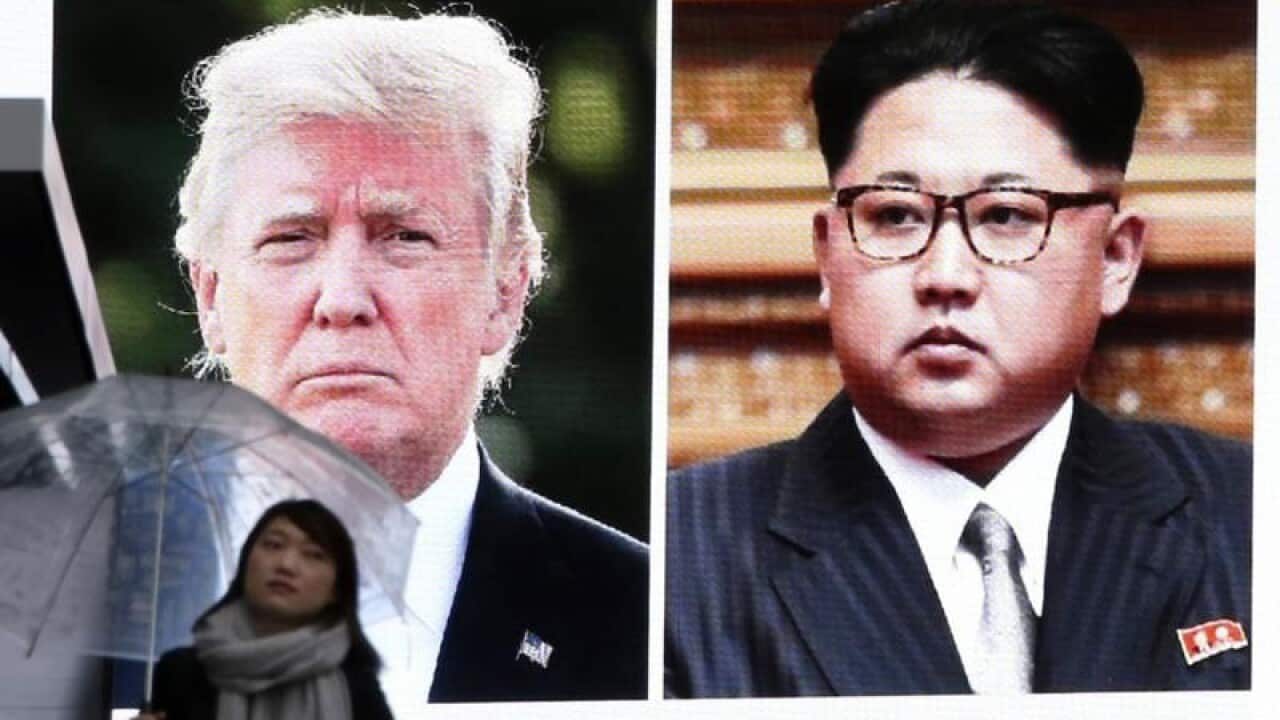 US President Donald Trump and North Korean leader Kim Jong Un
