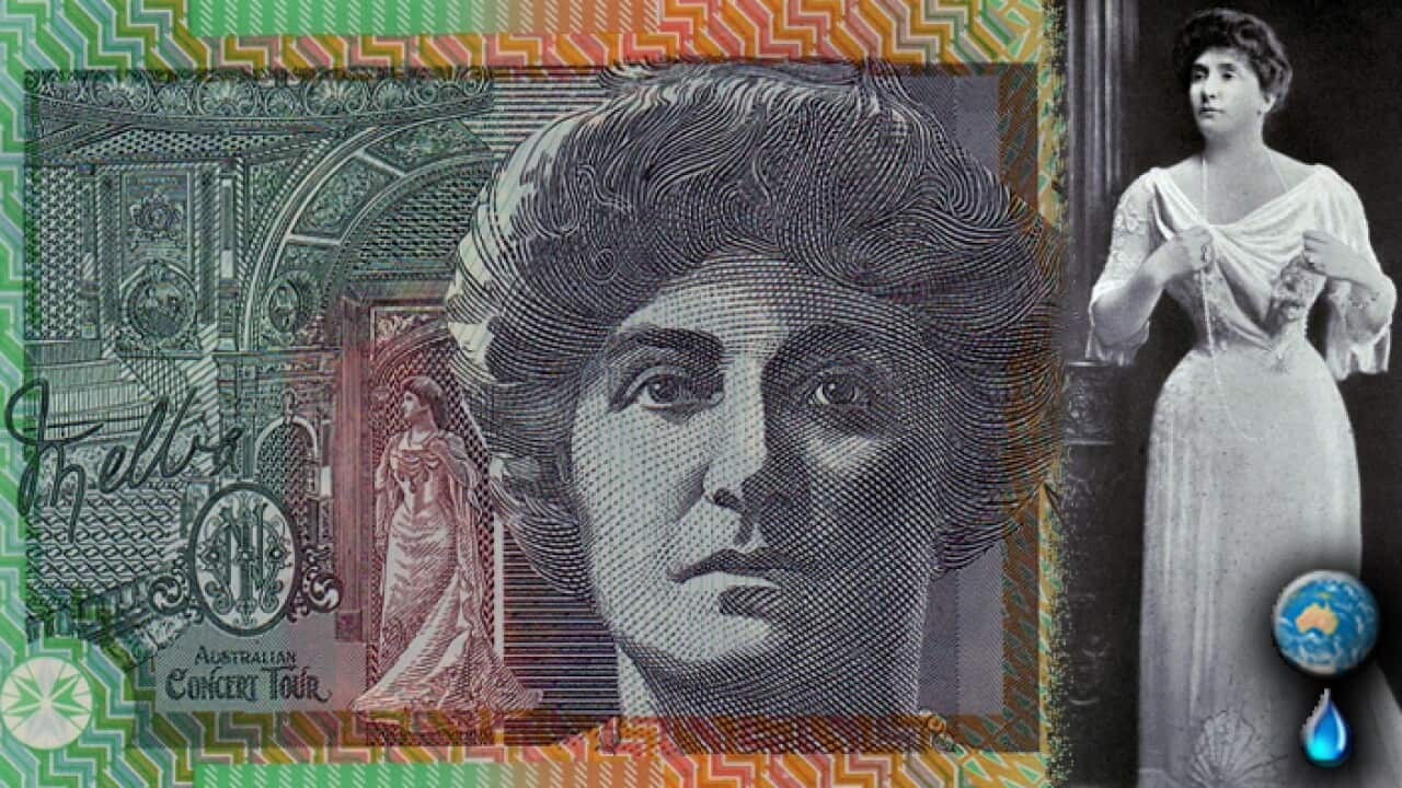 Dame Nellie Melba, Australian operatic singer