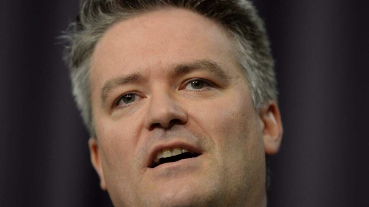 Finance Minister Mathias Cormann