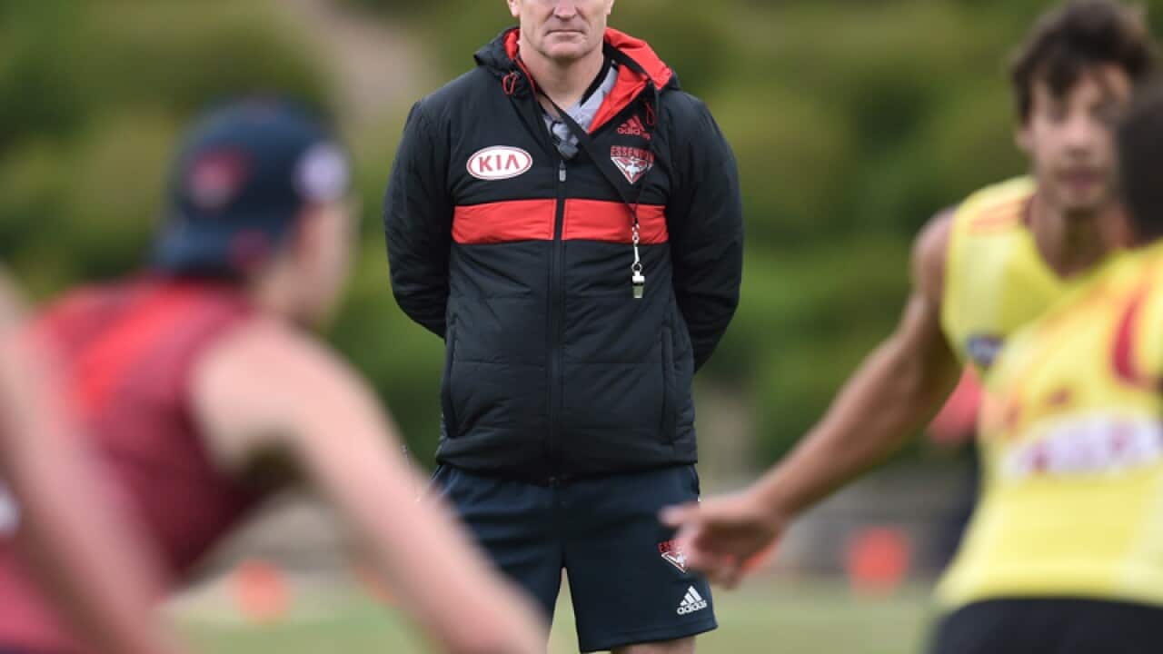 Essendon AFL coach John Worsfold