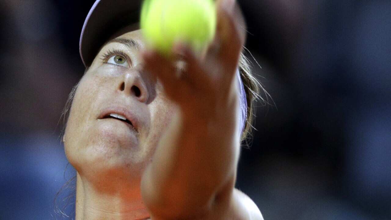 Russian tennis player Maria Sharapova