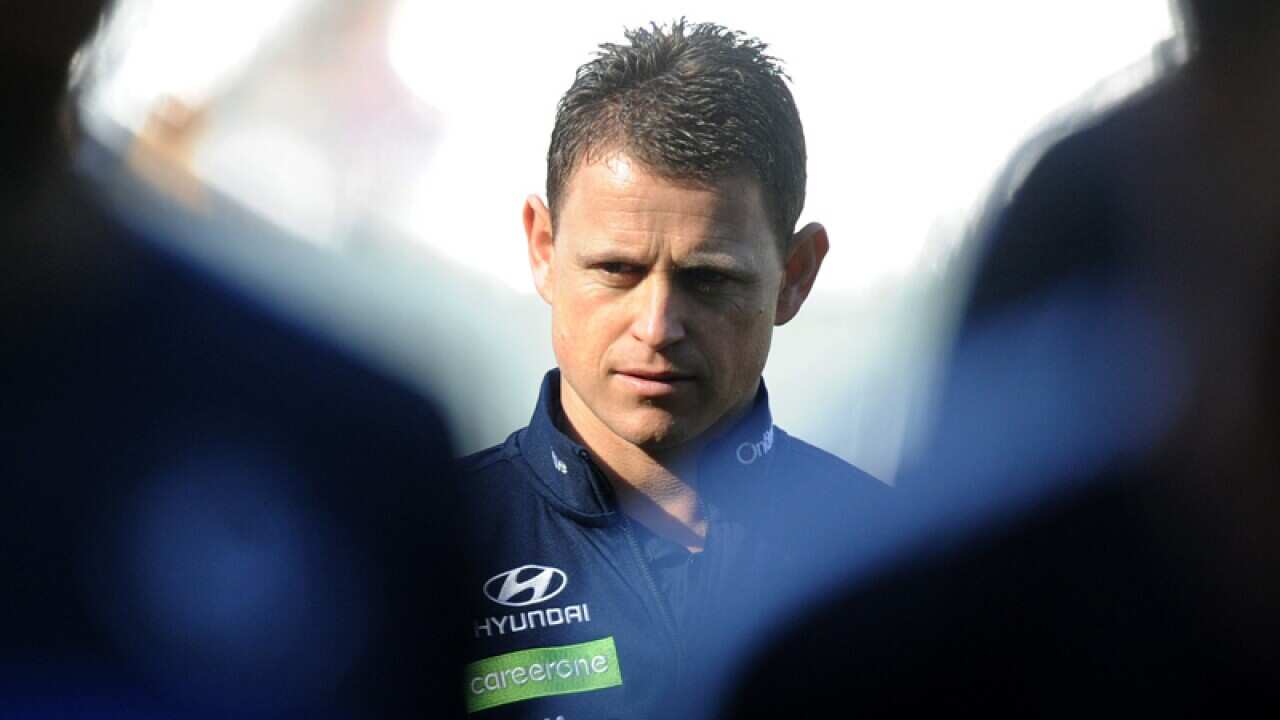 Carlton Blues coach Brendon Bolton