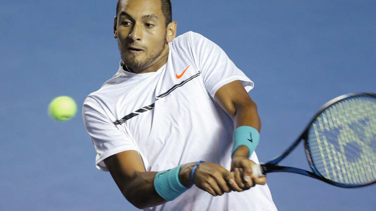 Nick Kyrgios of Australia