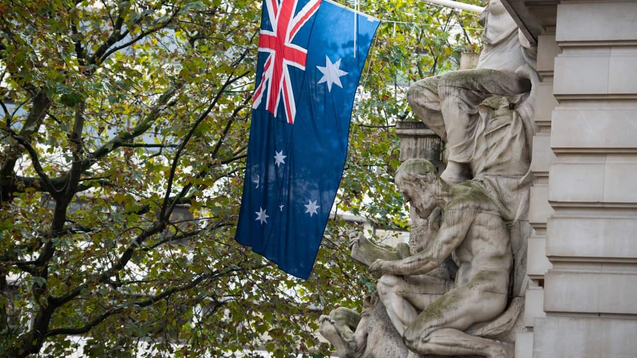 Freedom for Aussies Protest in London, UK - 16 Oct 2021
