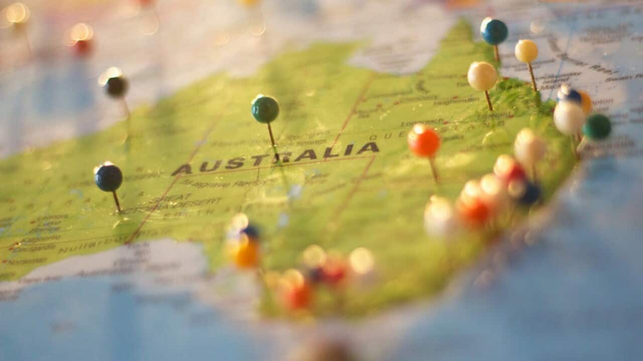 Australia map