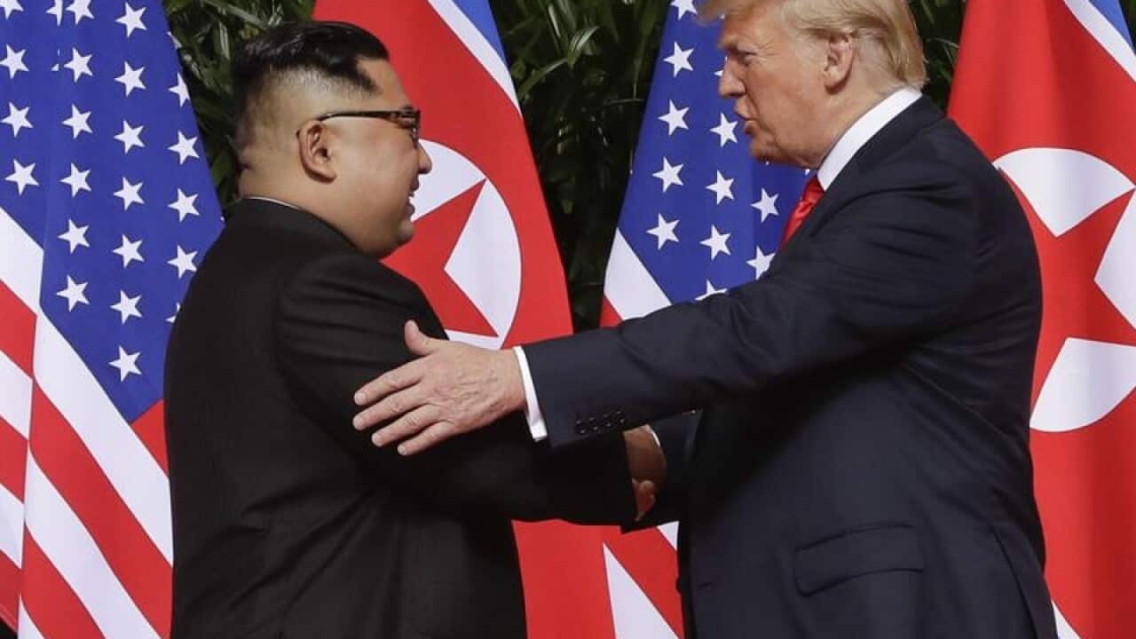 Kim Jong Un and Donald Trump