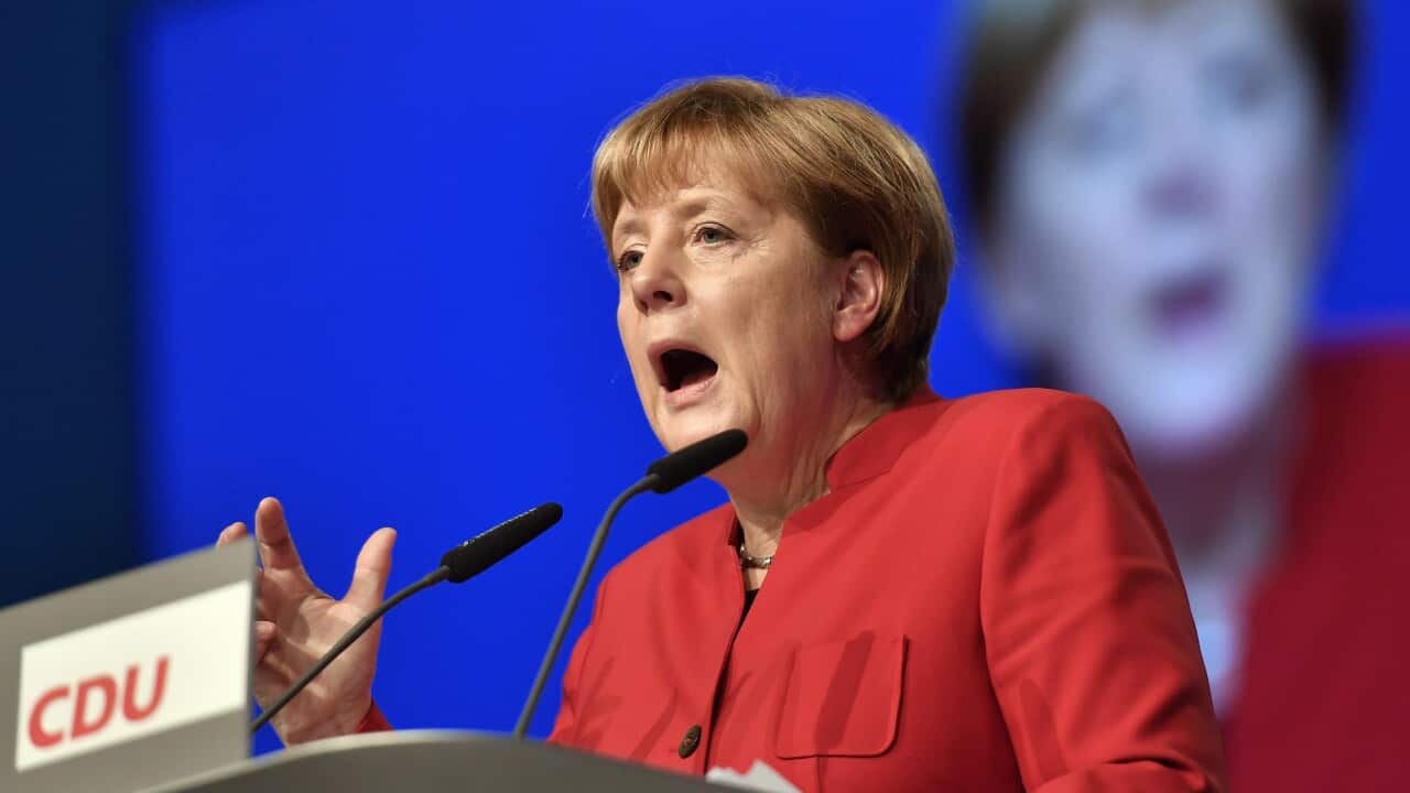 German Chancellor and Chairwomen of the CDU, Angela Merkel