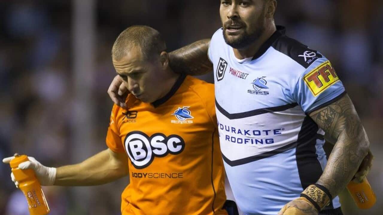 Cronulla prop Andrew Fifita