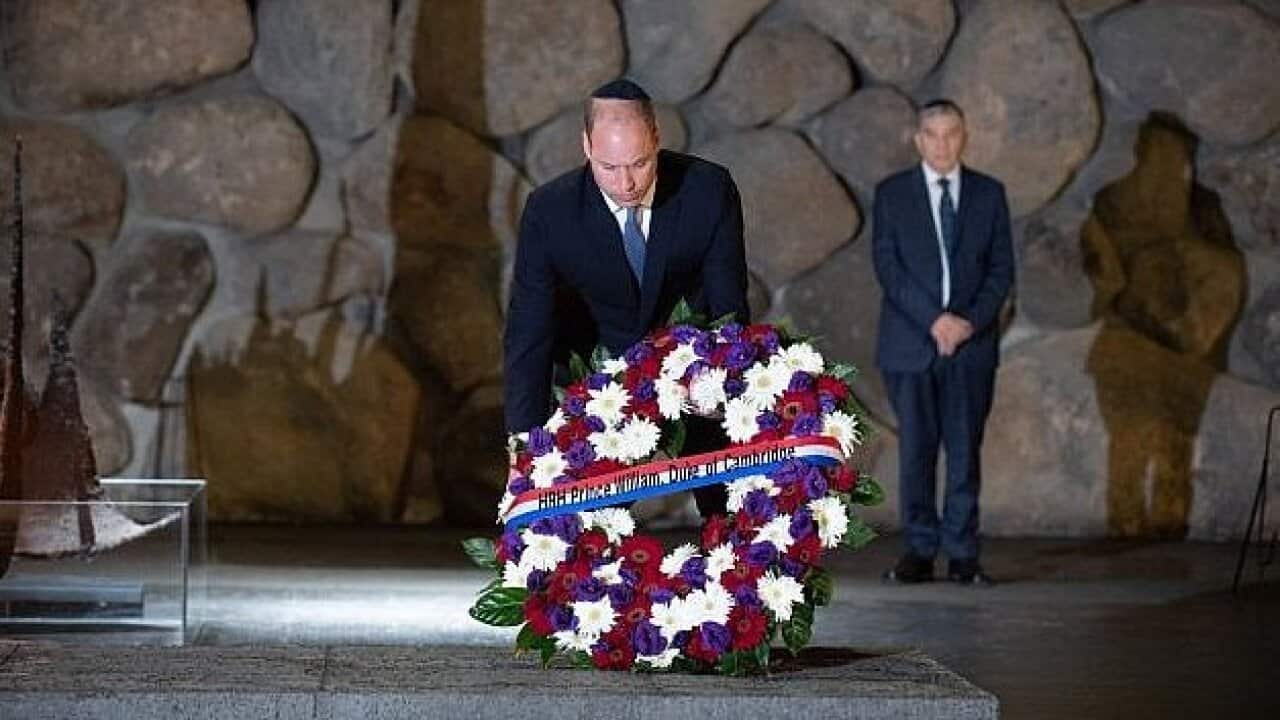 Prince William at Yad Vashem