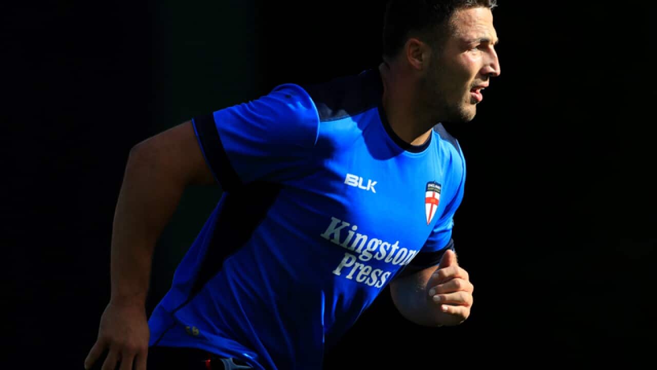 England rugby league captain Sam Burgess