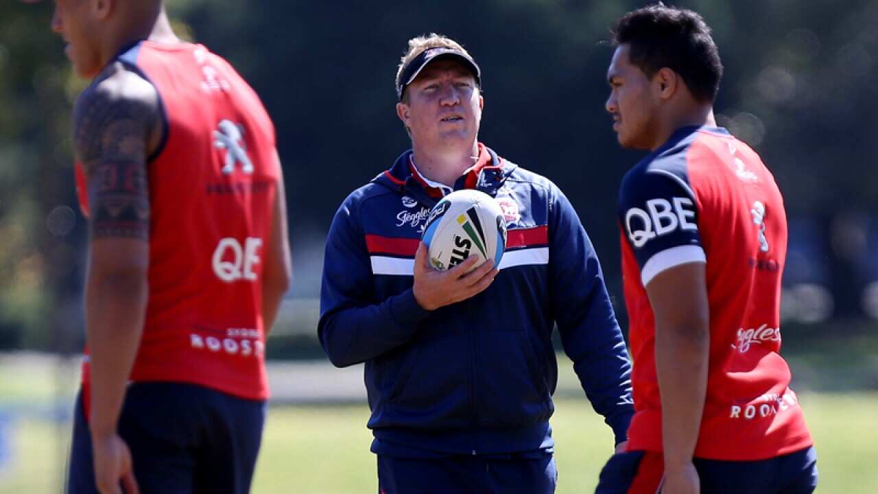 Sydney Roosters coach Trent Robinson