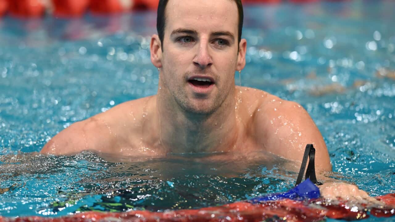 Australian swimmer James Magnussen