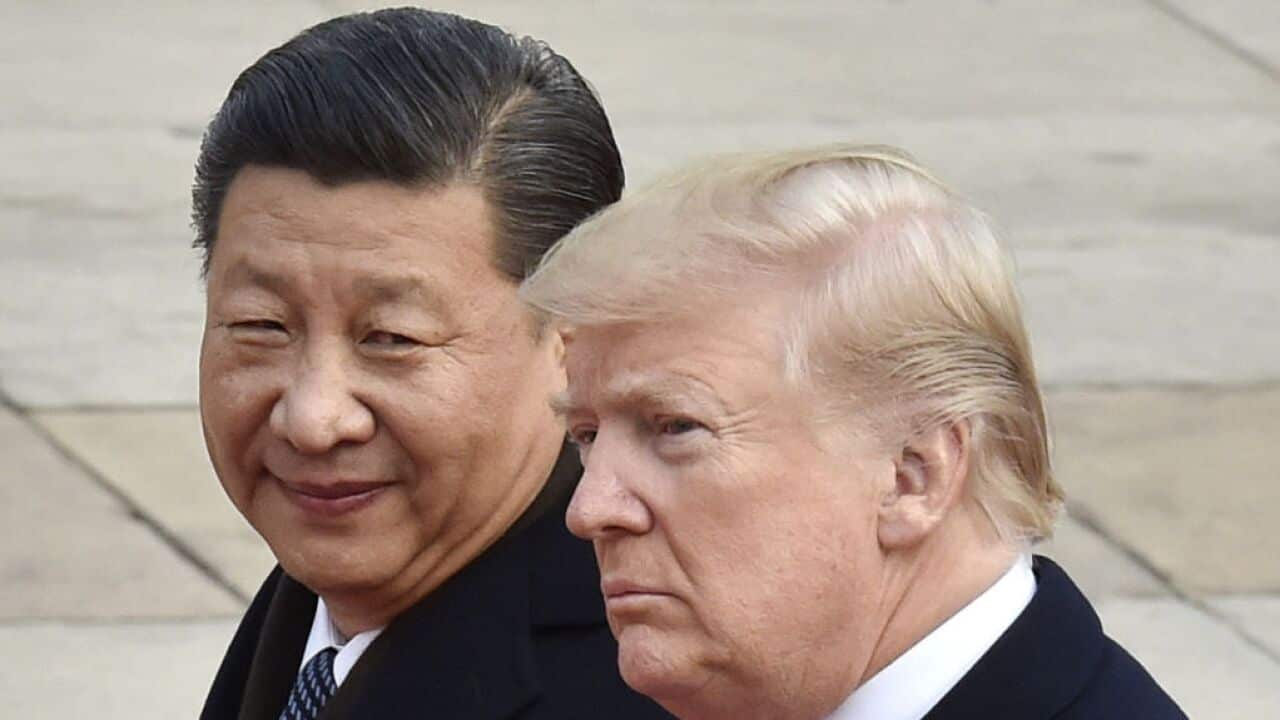 Xi Jin Ping and Donald Trump