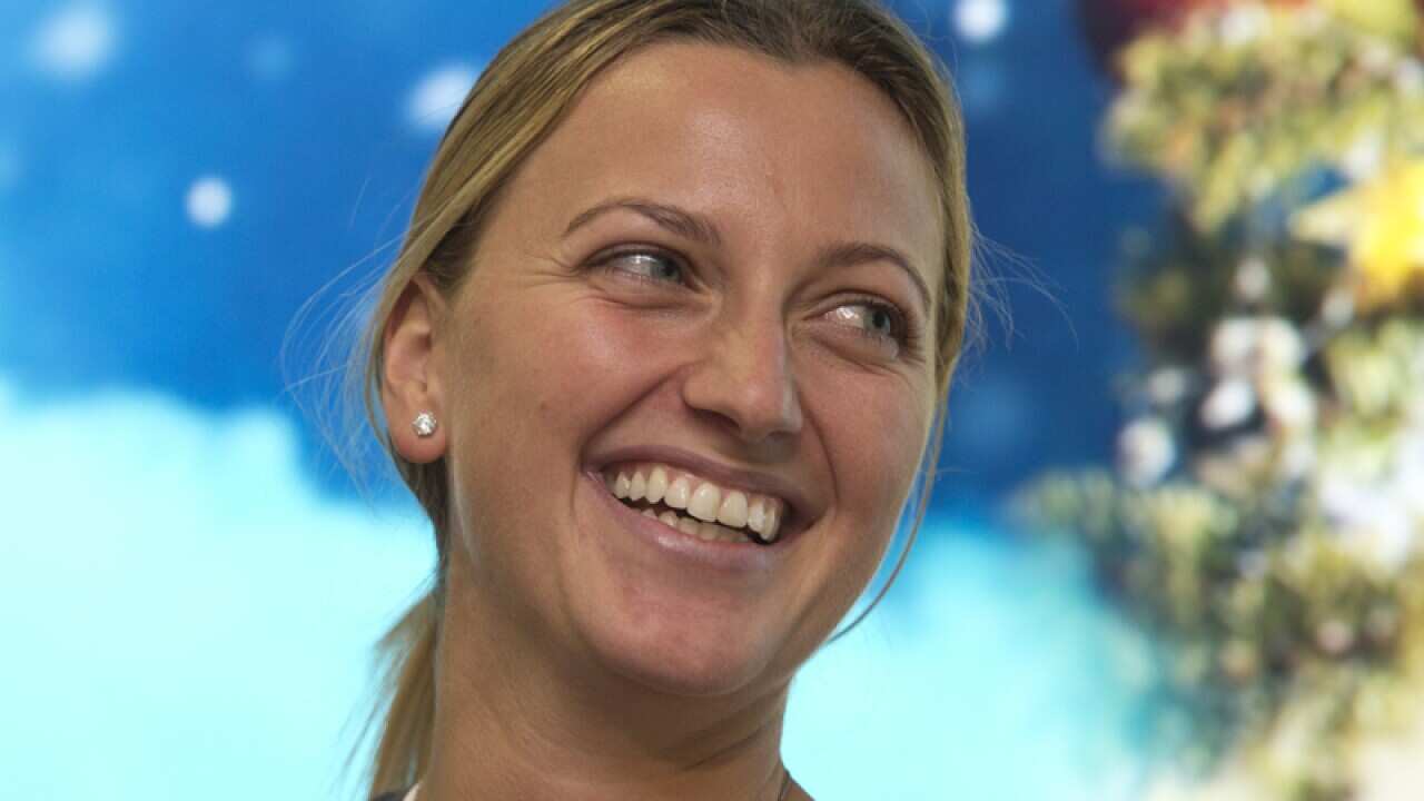 Czech tennis player Petra Kvitova