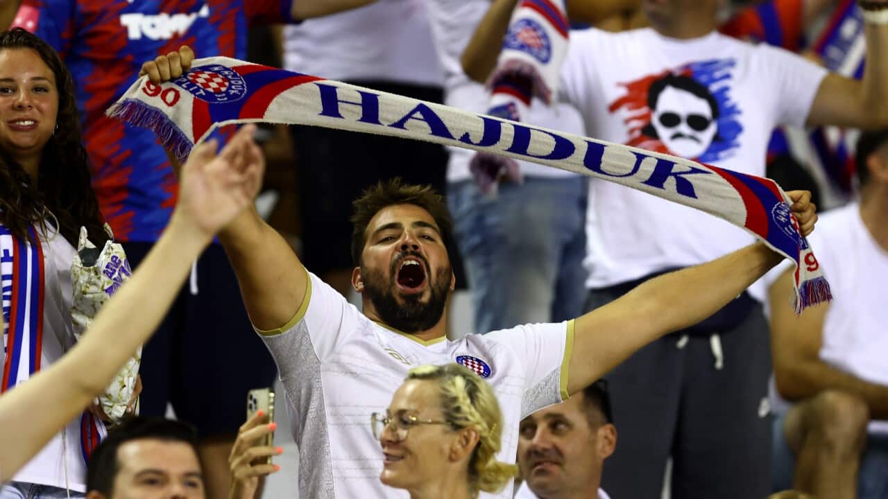 CROATIA SOCCER hajduk UEFA CONFERENCE LEAGUE QUALIFICATION