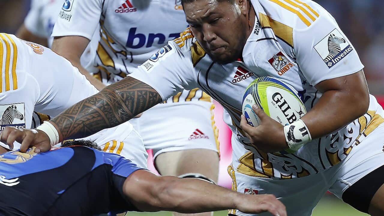 Chiefs' Gareth Anscombe scores