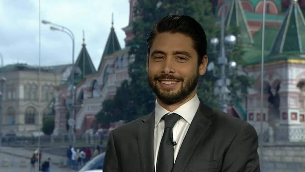 Darren Mara in Moscow