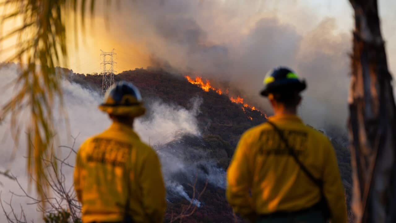 LA fires: Crews battle to contain blazes before hazardous conditions return | SBS News