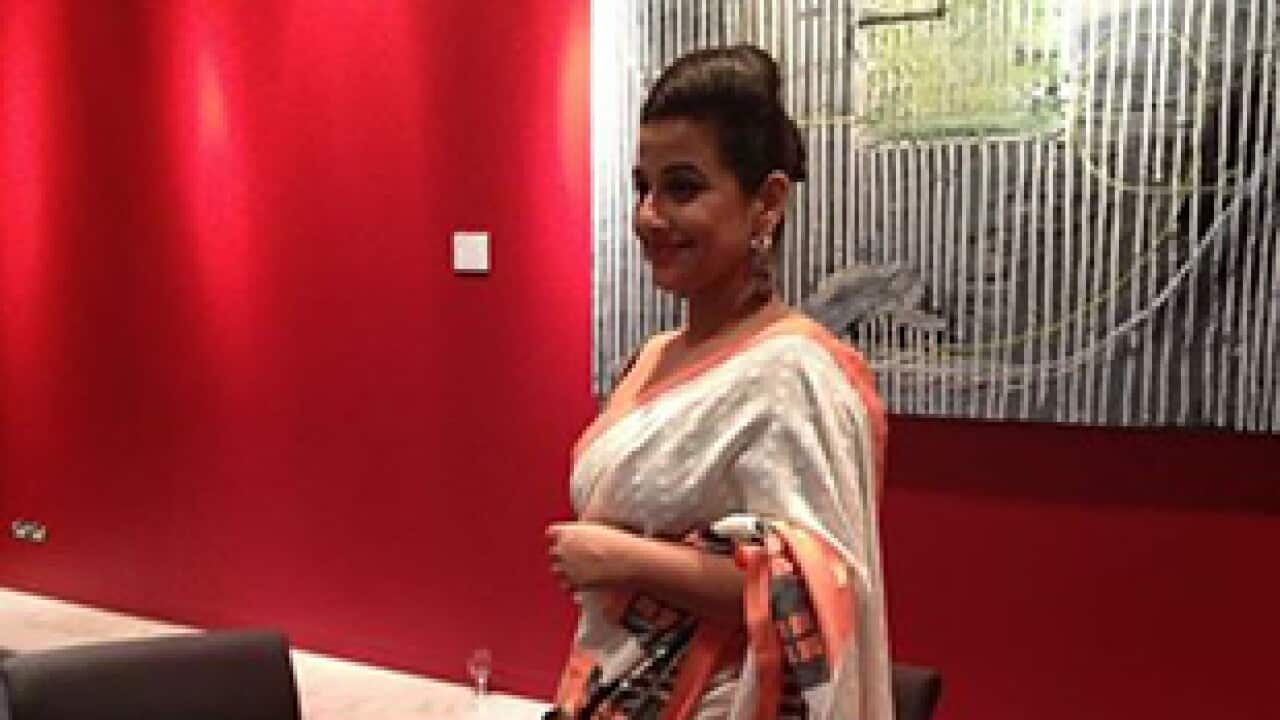 Vidya Balan at press conferene