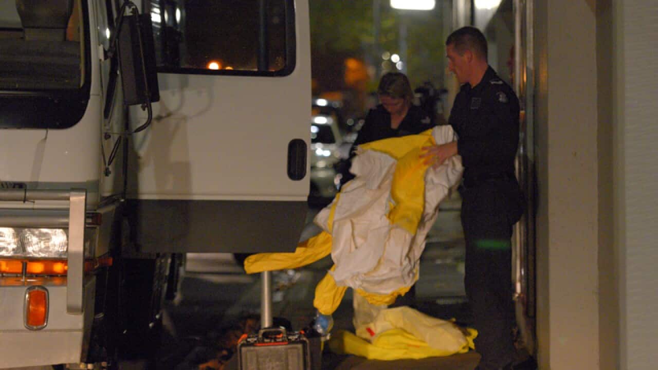 Victorian police respond to a suspicious substance