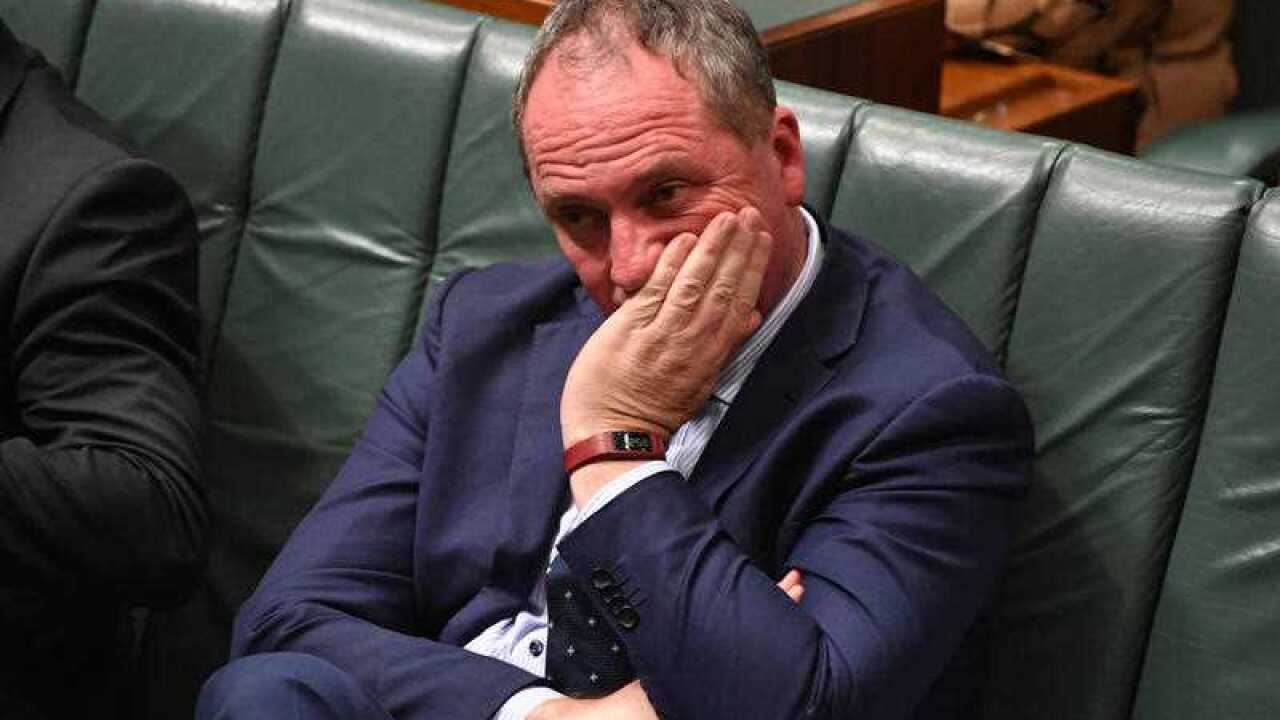Barnaby Joyce has been ruled ineligible to sit in federal parliament.