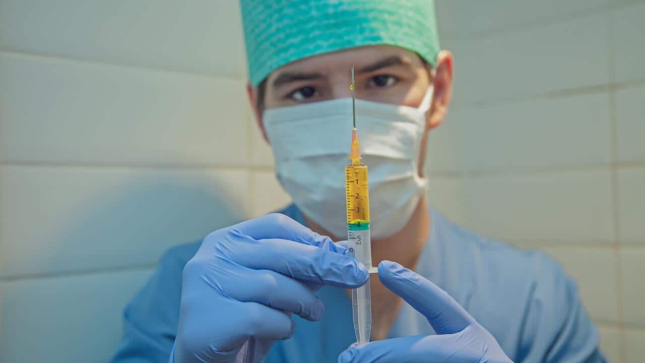 Human trials of the COVID-19 vaccine are underway in Europe and North America.