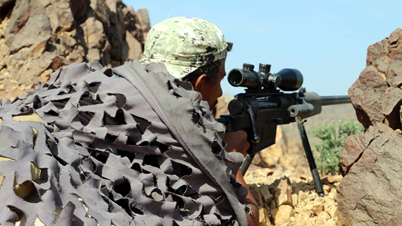 Sniper in Yemen