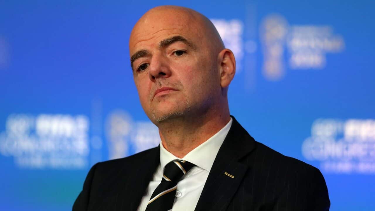 FIFA president Gianni Infantino