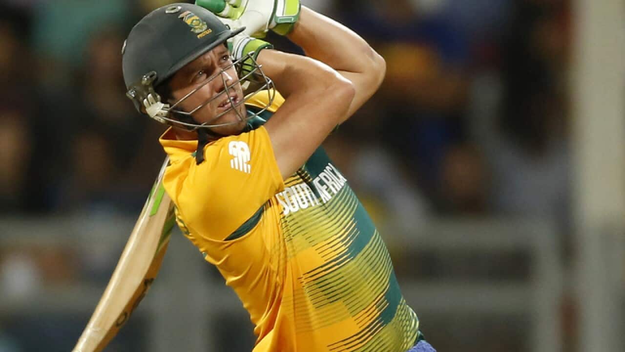 South Africa's AB de Villiers