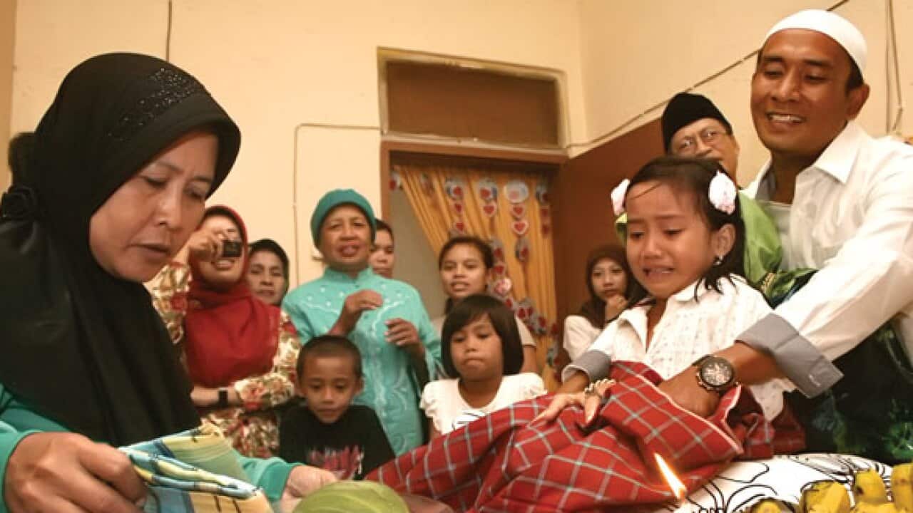 Circumcision is a rite of passage in Buginese society, Makasar 2017.