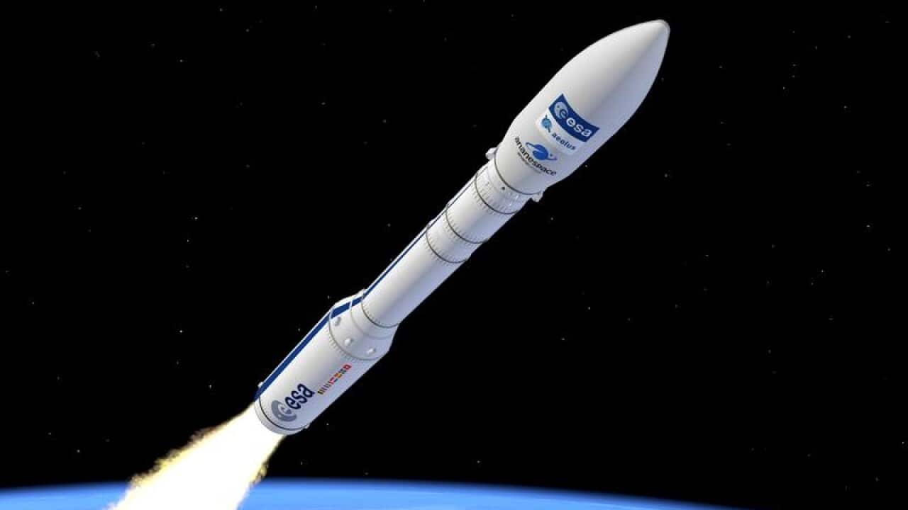 FRENCH GUIANA SPACE ESA VEGA ROCKET