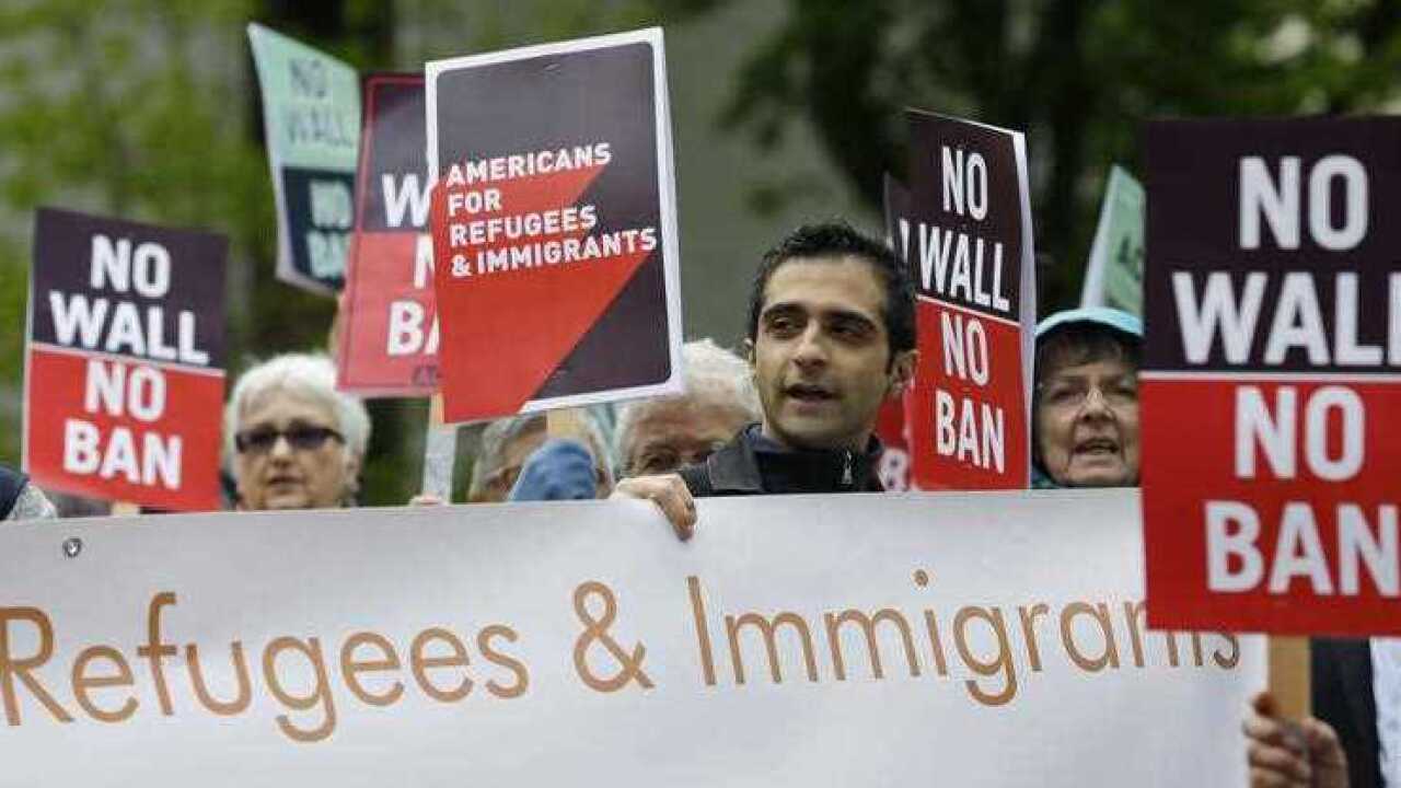 A three-judge panel of the 9th U.S. Circuit Court of Appeals on Monday upheld a decision to block the revised travel ban, which would suspend the nation's refugee program and temporarily bar new visas for citizens of Iran, Libya, Somalia, Sudan, Syria